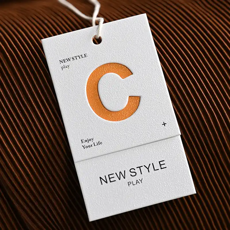 Paper hang tag series