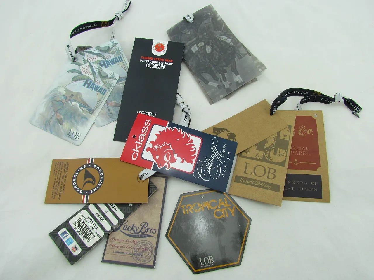 Summary of hang tags