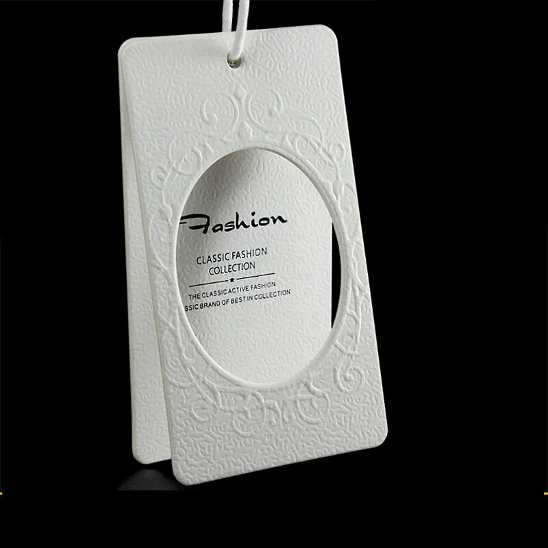 Embossed tag