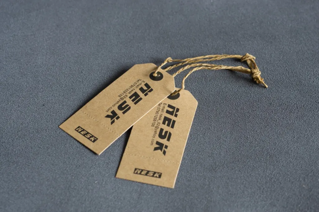 Kraft paper tag 2
