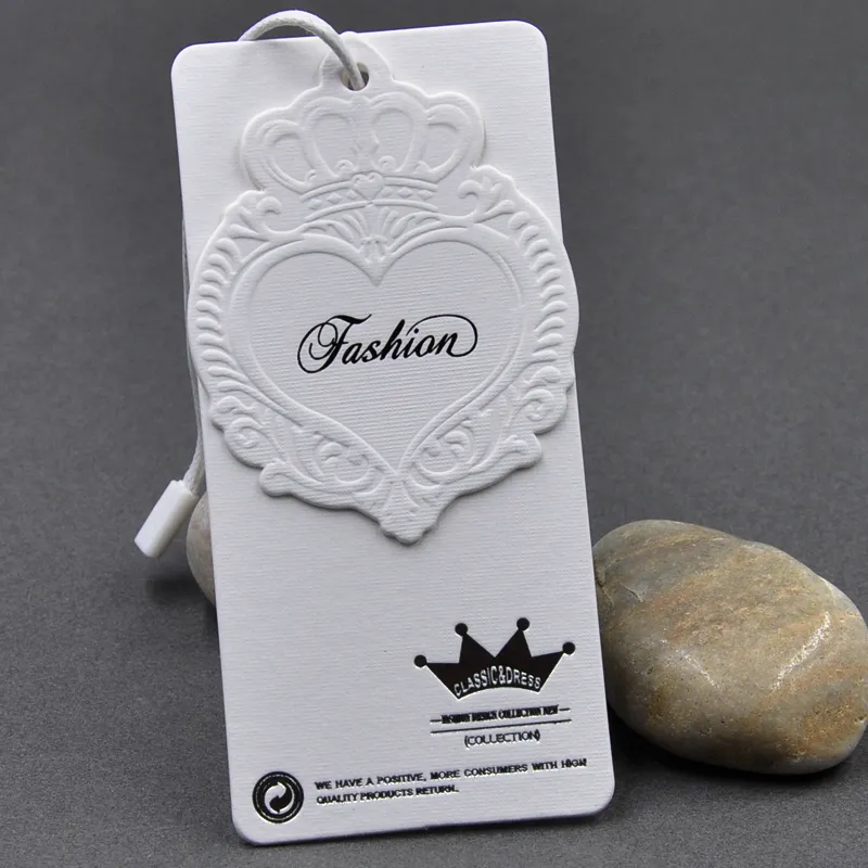 Embossed hang tag 2